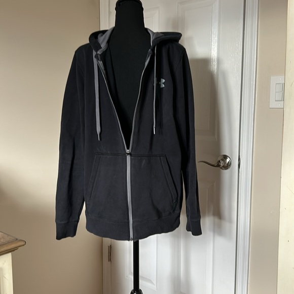 Under Armour Hooded Jacket with Pockets - Size Large - Picture 2 of 10